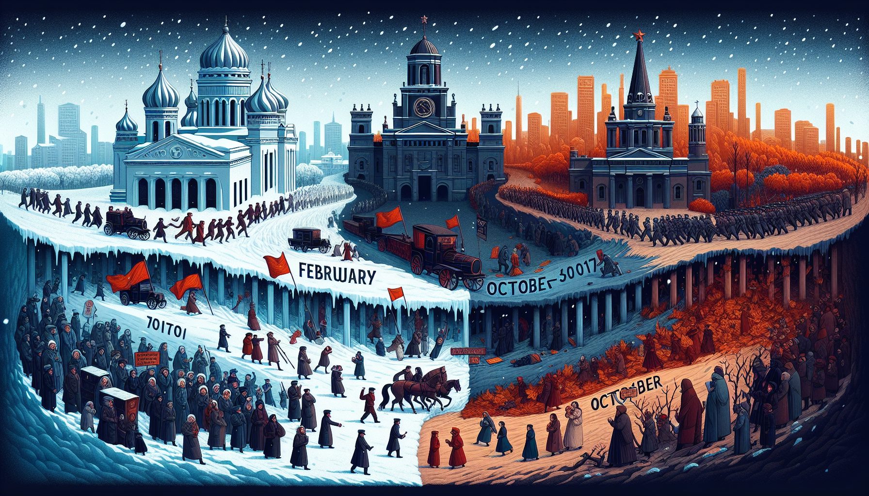 Последствия февраля и путь к Октябрю