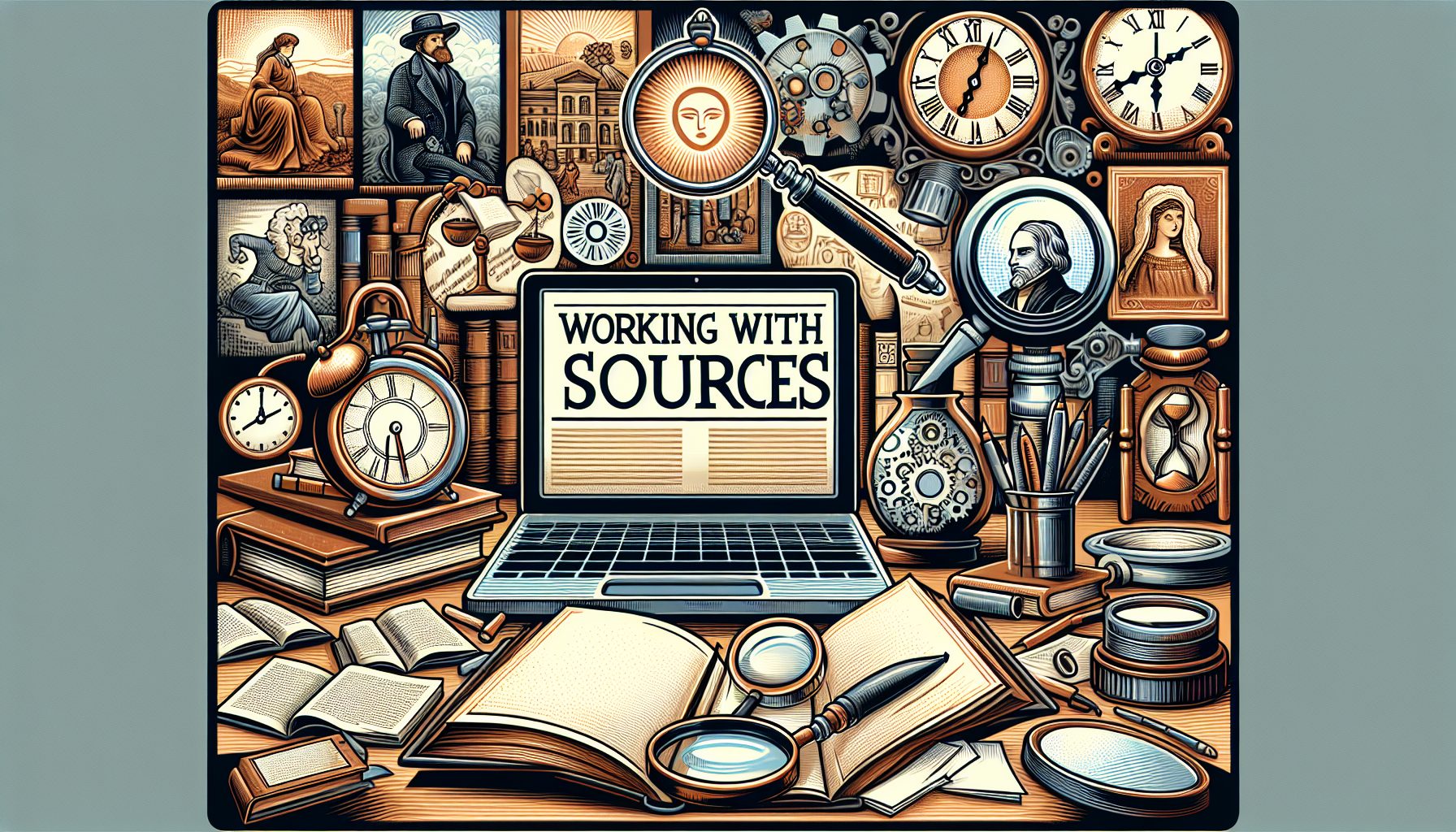 Работа с источниками