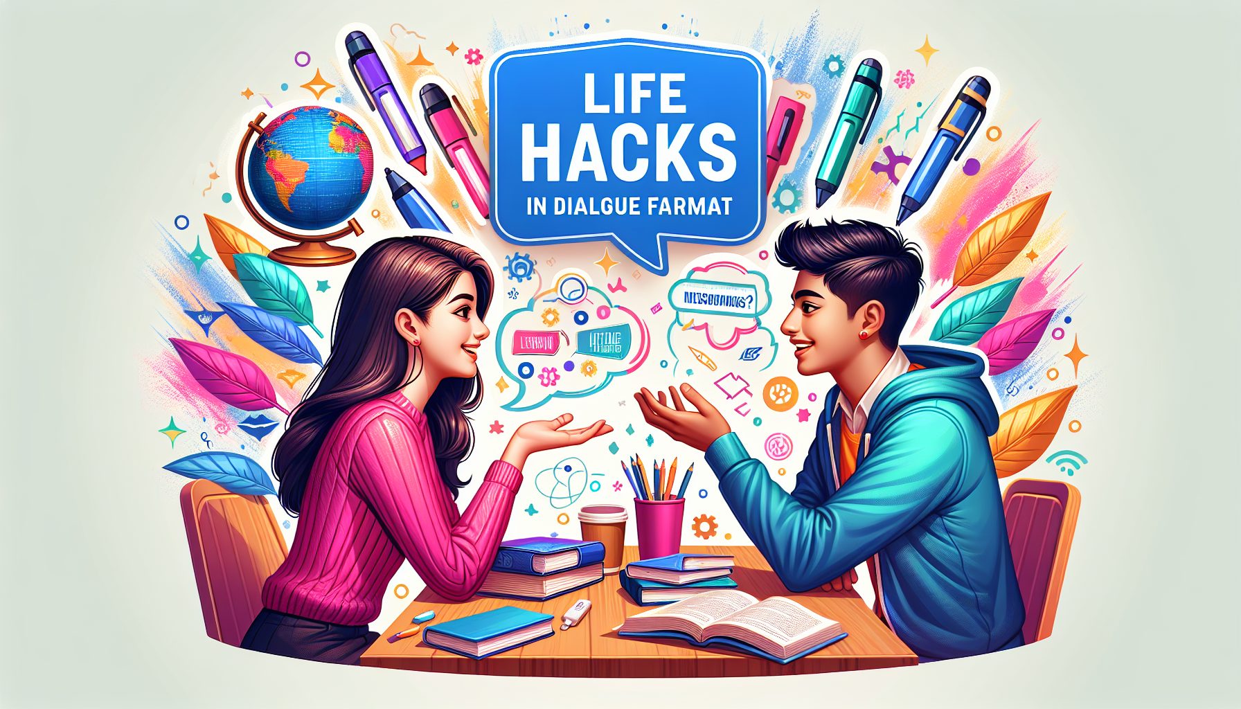 Лайфхаки в формате диалога