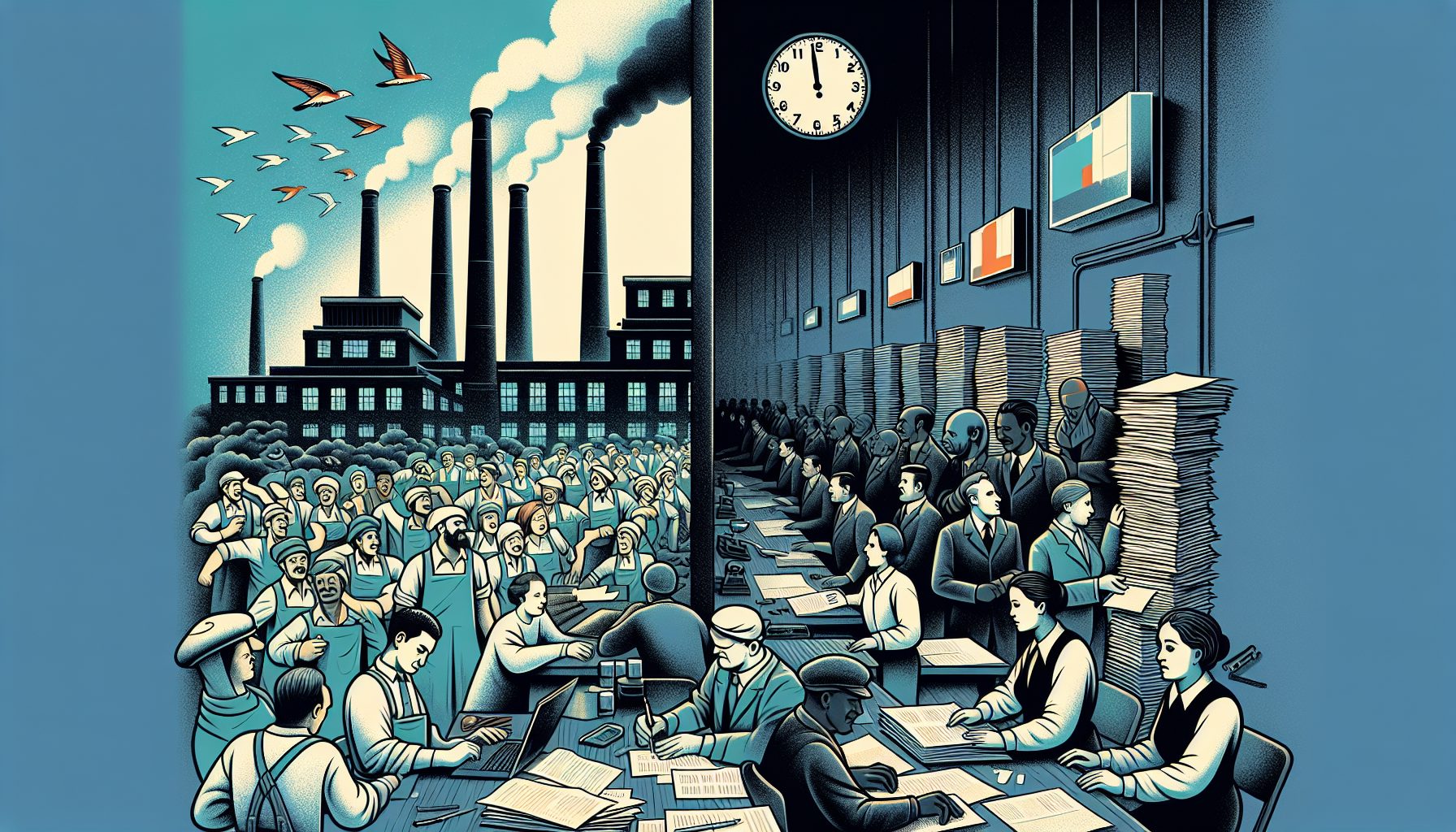 Советский период: от трудового энтузиазма до бюрократии