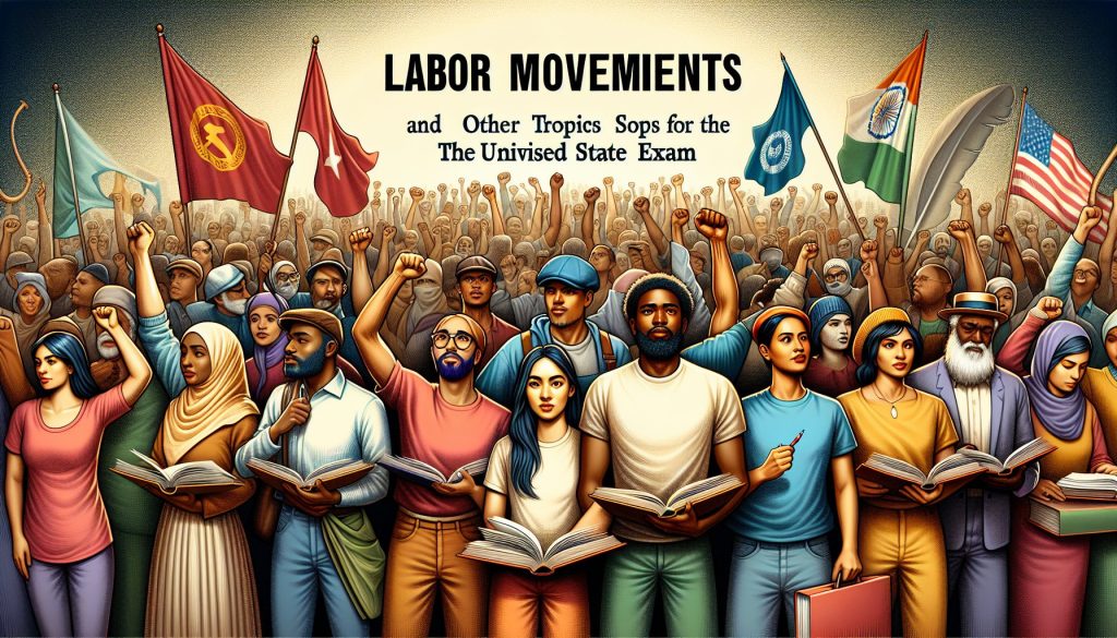 Рабочее движение и другие темы к ЕГЭ