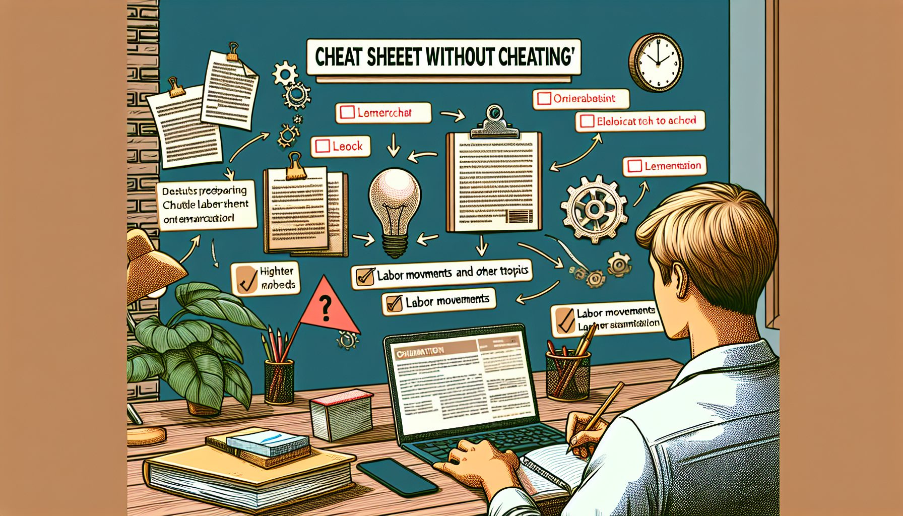 Создаём шпаргалку без обмана