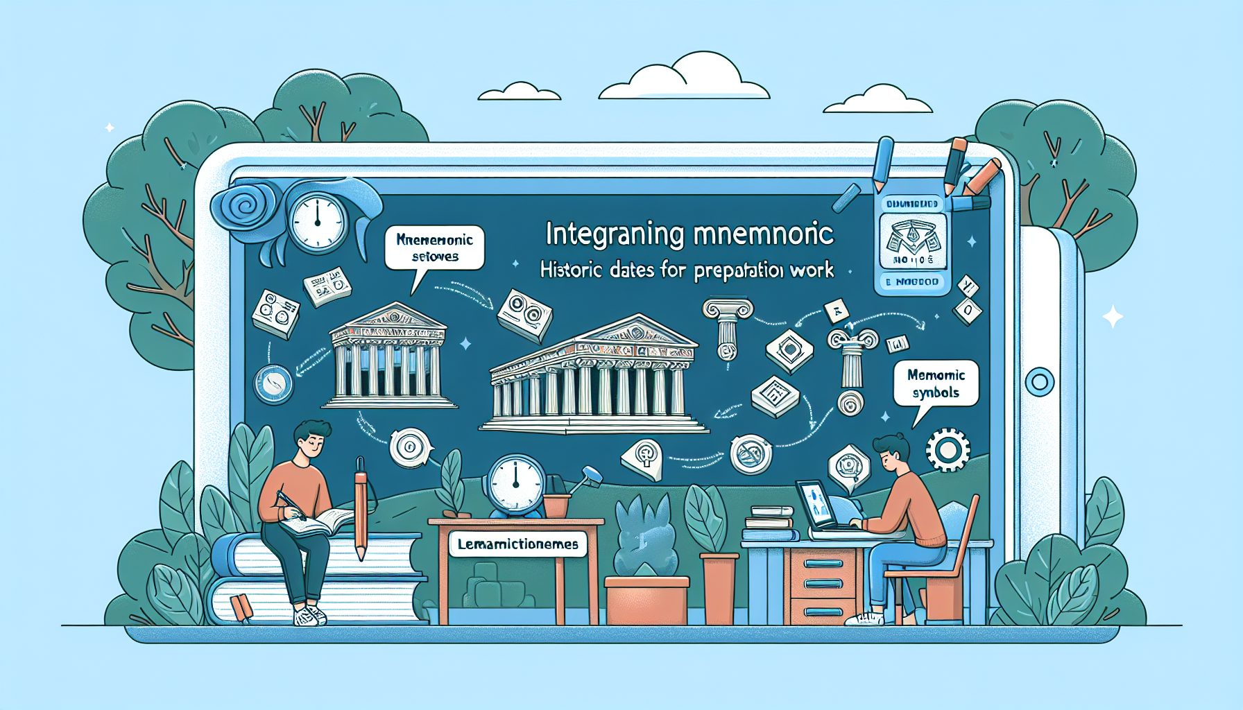 Как встроить мнемонику в подготовку