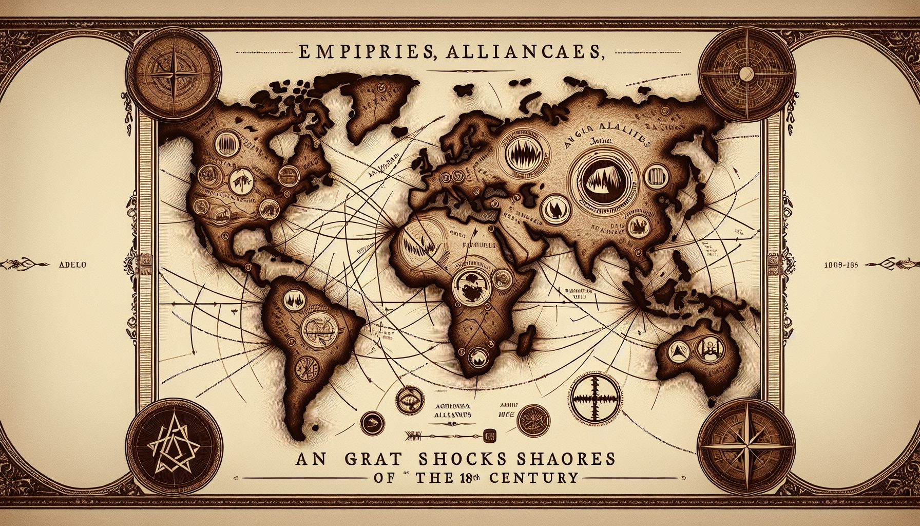 Империи, союзы и великие потрясения XVIII века