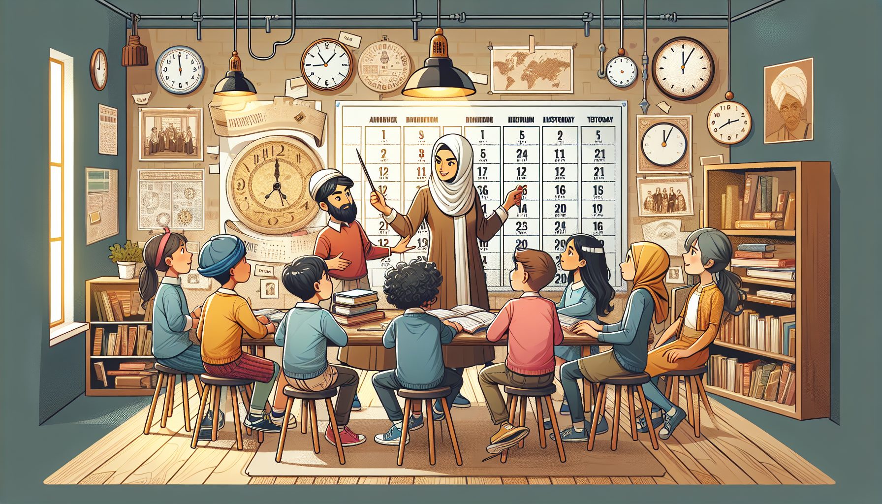 Как я помог ученикам приручить даты