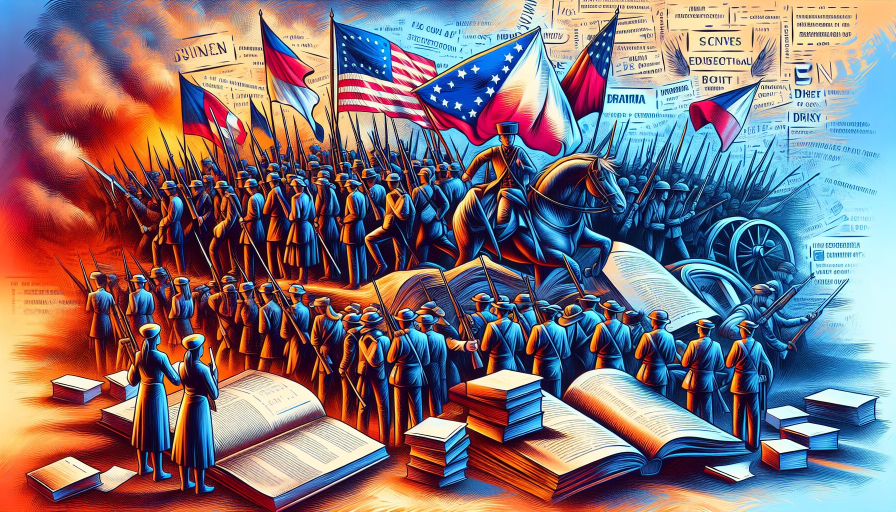 Гражданская война — учебник на драме