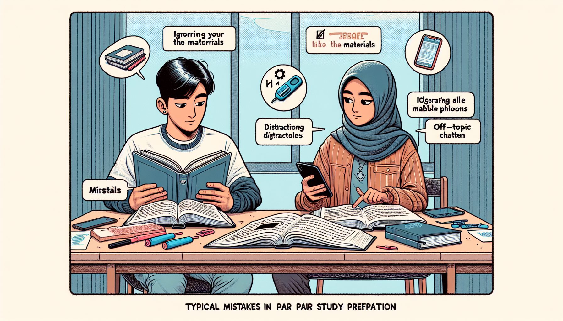 Типичные ошибки в парной подготовке