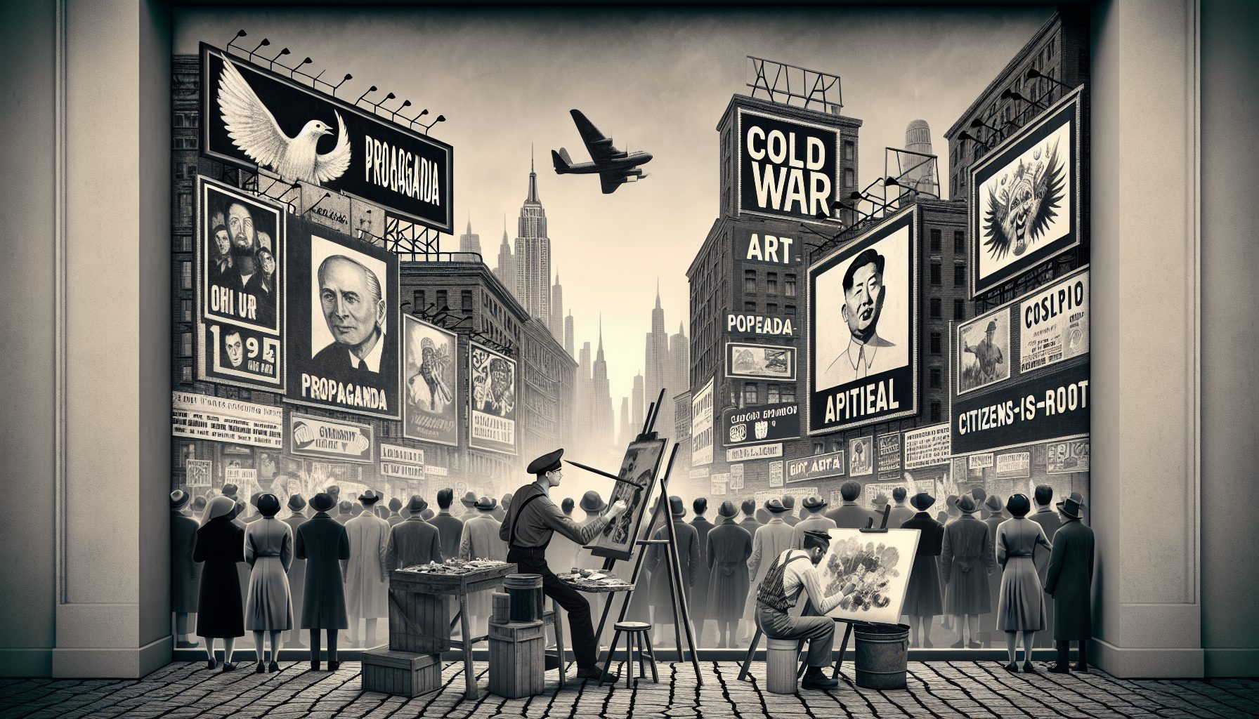 Пропаганда, искусство и страхи граждан