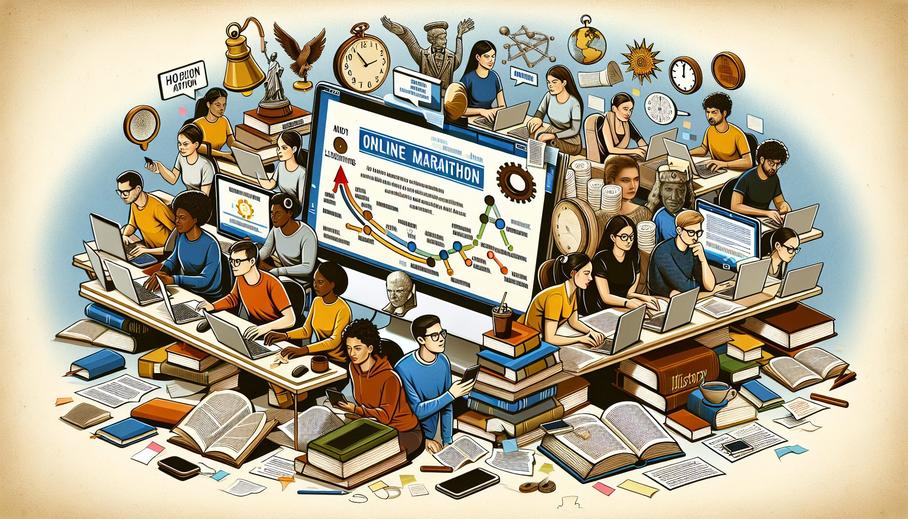Как работает формат онлайн‑марафона