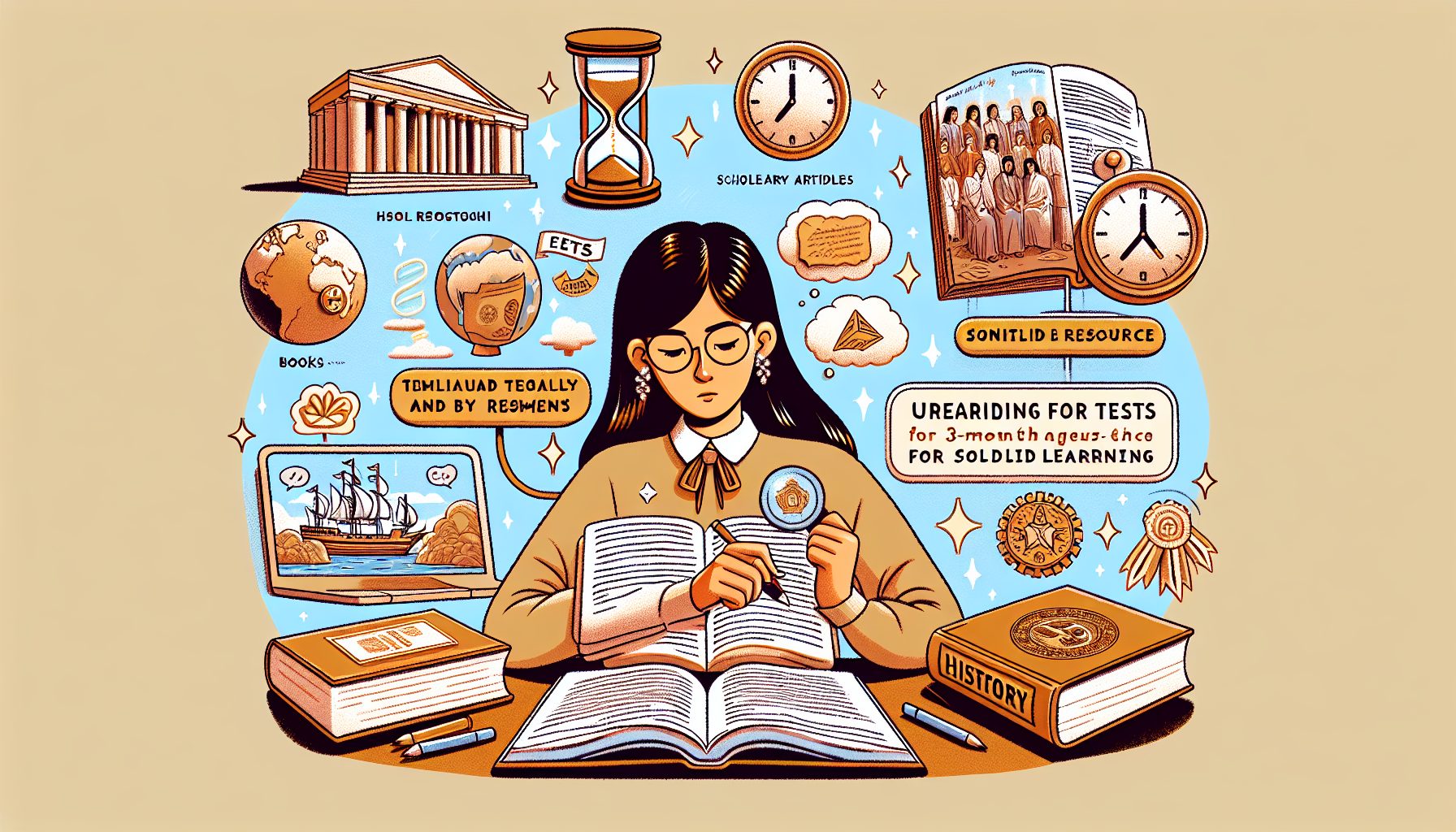 Как использовать тесты и источники для закрепления