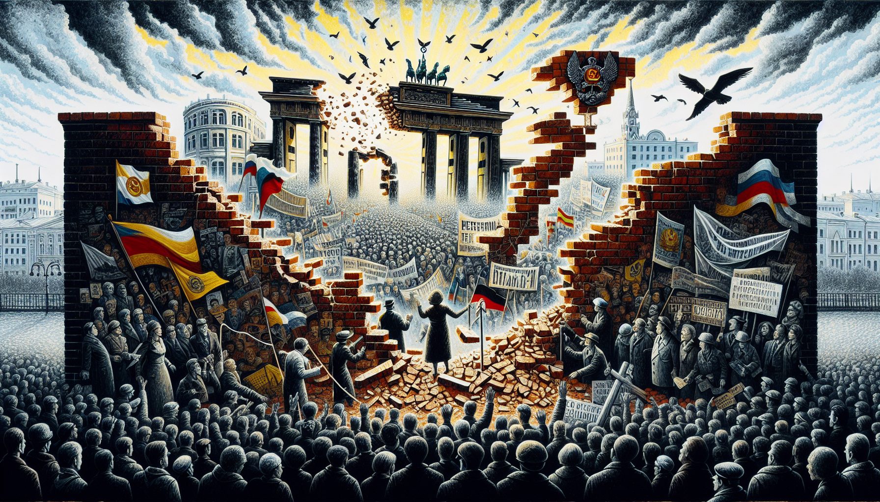 Перестройка, падение стены и финал эпохи