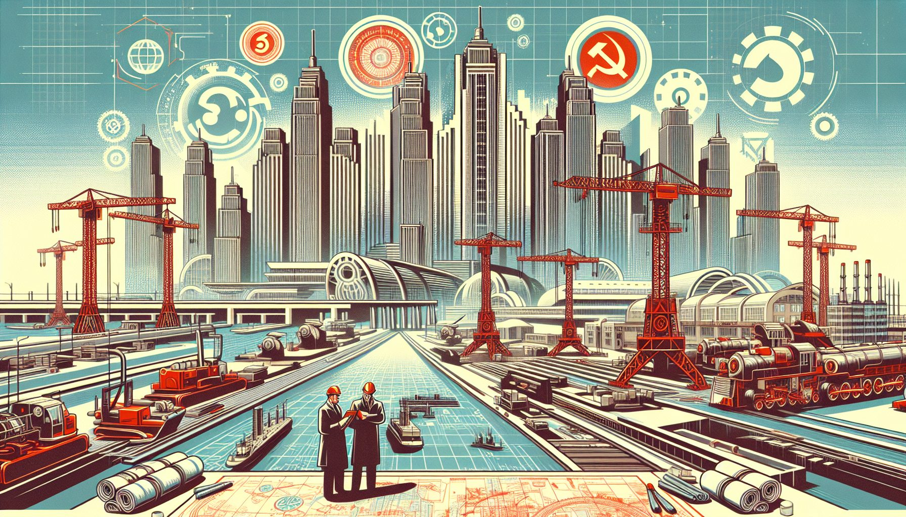 Пятилетки и гигантские стройки: советский хай-тек двадцатого века