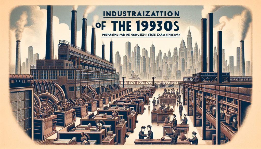 Индустриализация 1930‑е — готовимся к ЕГЭ по истории