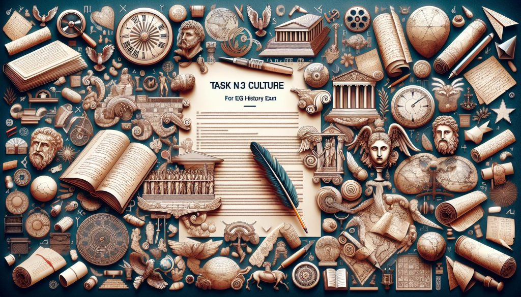 Задание №3 культура для экзамена ЕГЭ история