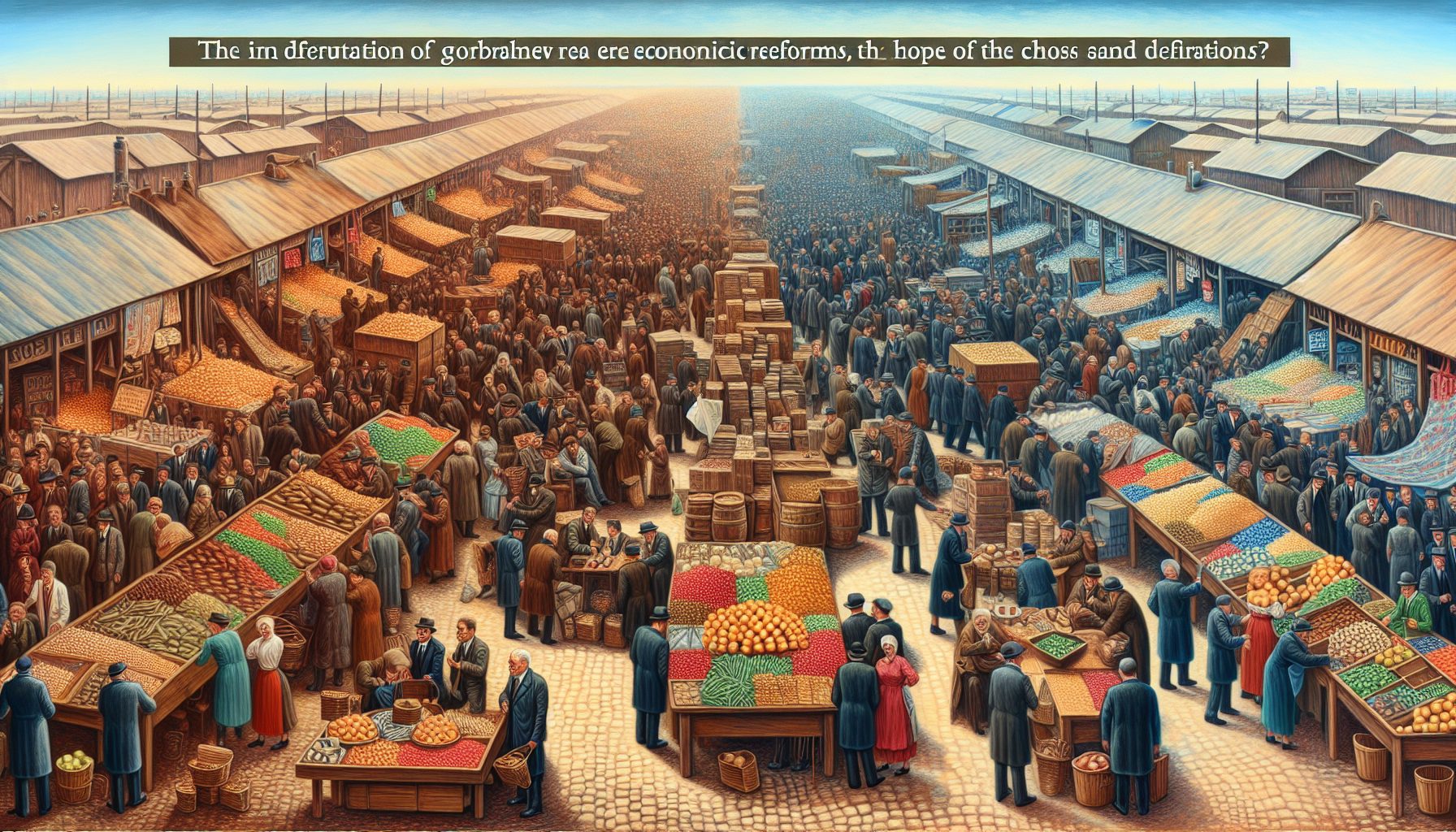 Экономические реформы: надежда и хаос на прилавках