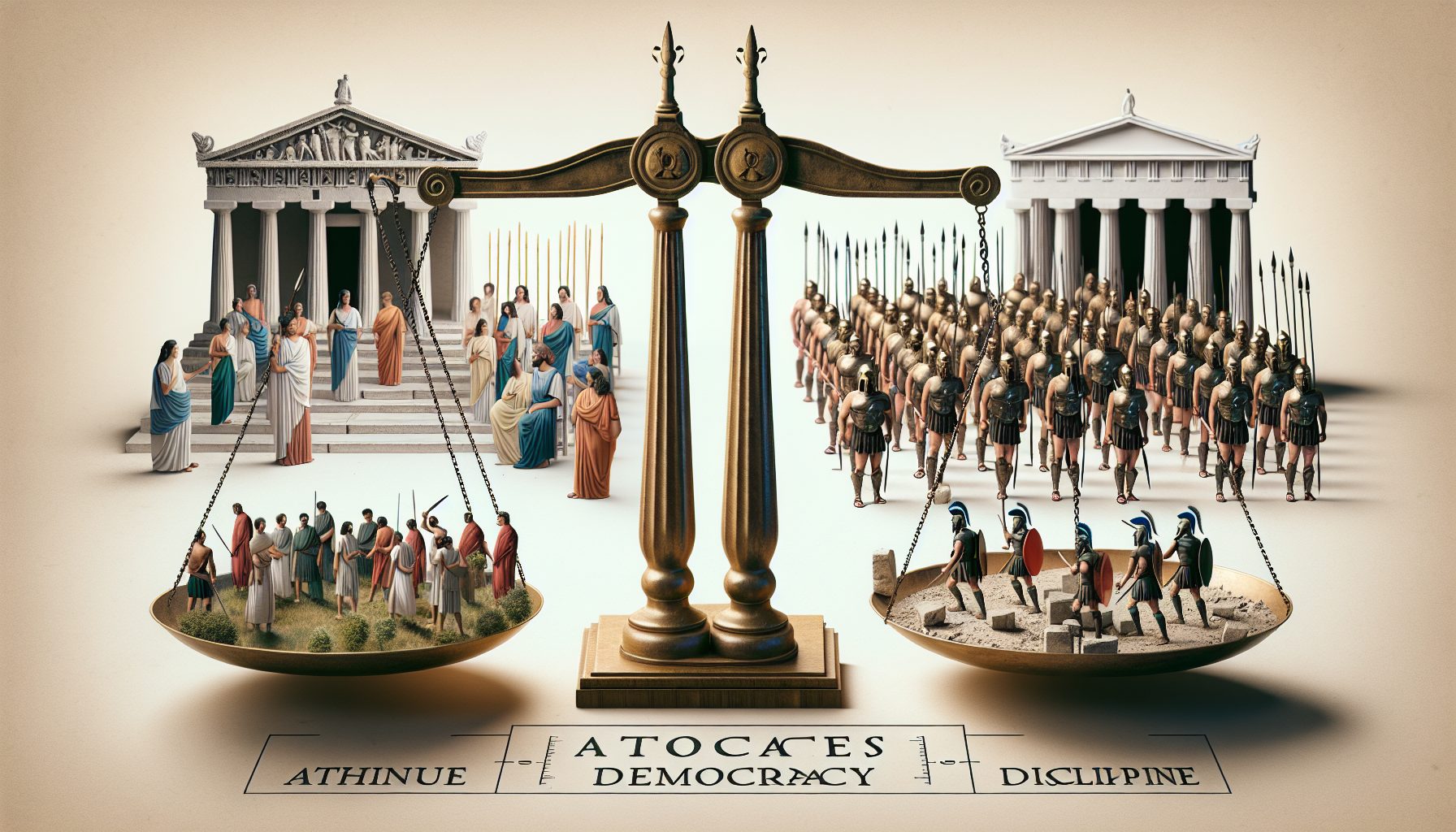 Афинская демократия и спартанская дисциплина