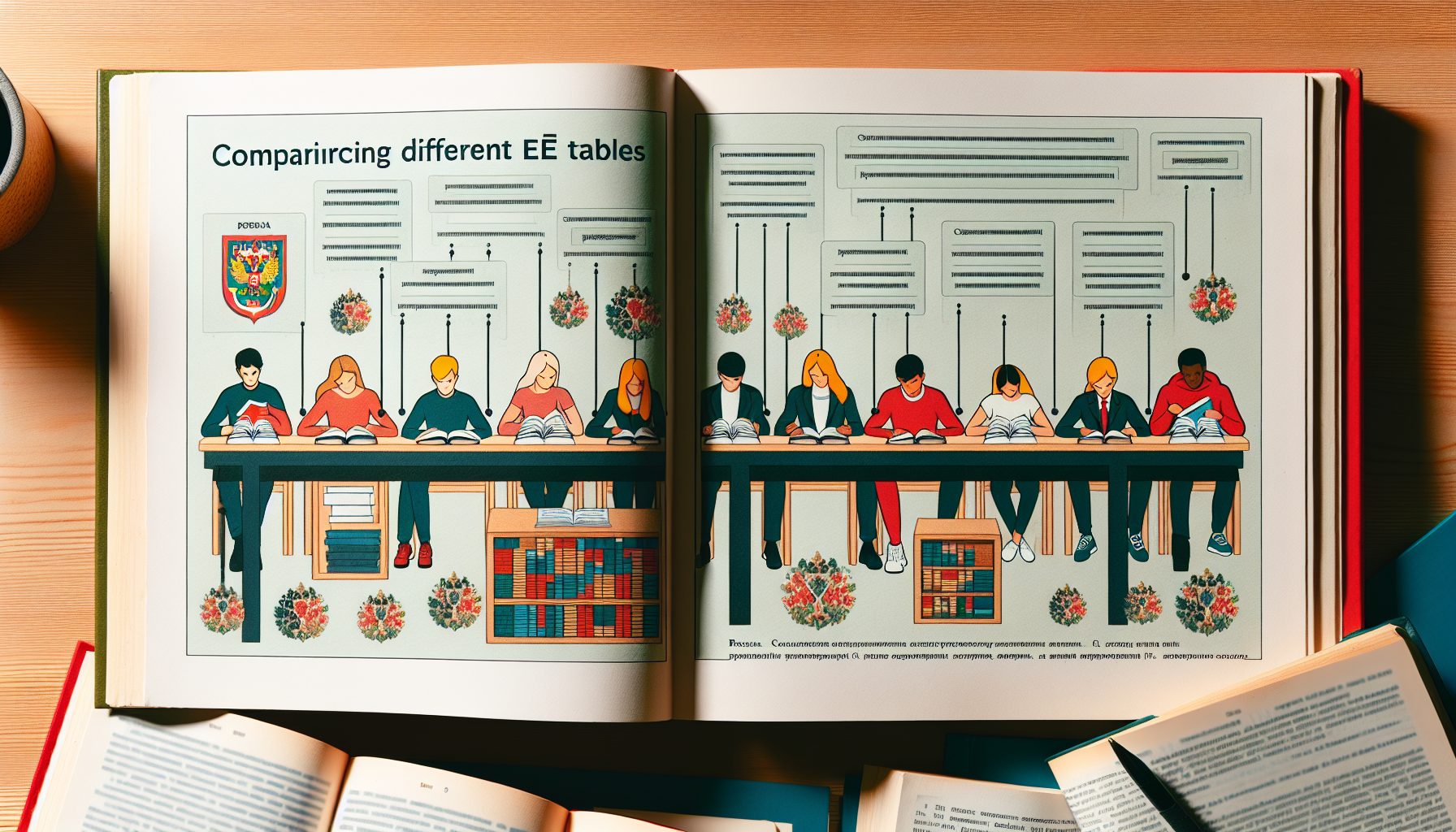 Какие бывают таблицы сравнений к ЕГЭ и чем они отличаются