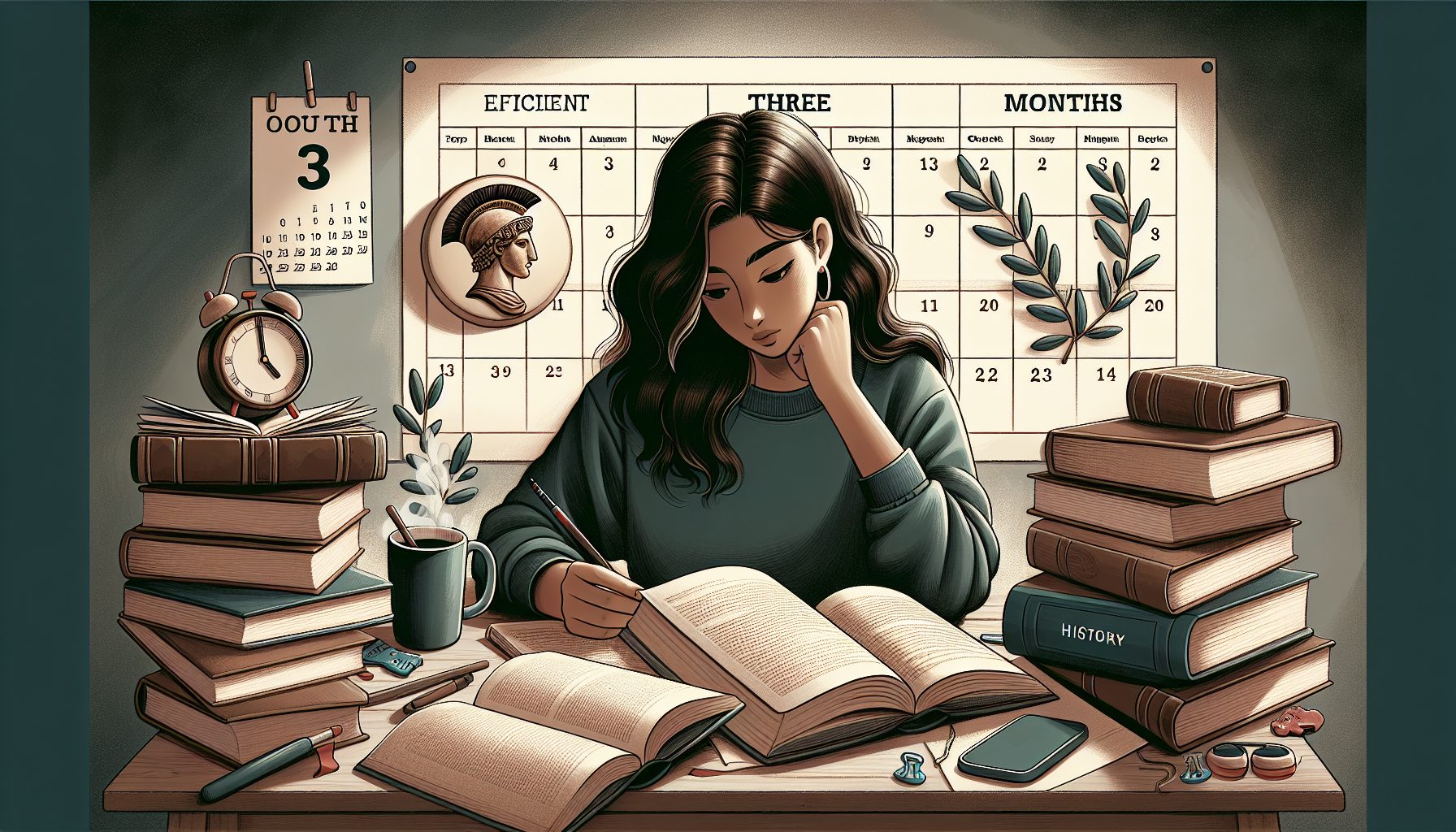 Как готовиться эффективно за три месяца